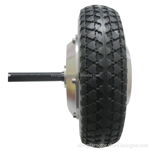 Xiongda Single Shaft Wheelchair Hub Motor with Solid Tire